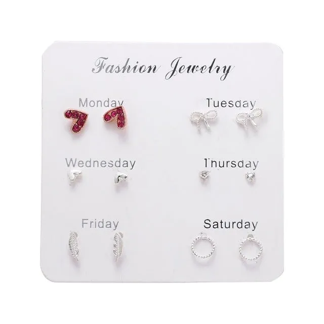 FNIO Women39s Earrings Set Pearl Earrings For Women Bohemian Fashion Jewelry 2020 Geometric Crystal Heart Stud Earrings DB Global Surplus Anal FNIO Women39s Earrings Set Pearl Earrings For Women Bohemian Fashion Jewelry 2020 Geometric Crystal Heart Stud Earrings DB Global Surplus Anal