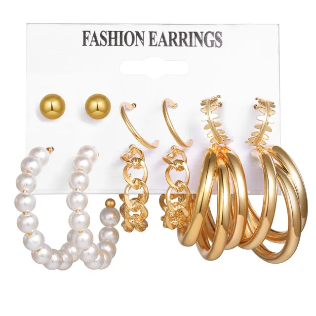 FNIO Women39s Earrings Set Pearl Earrings For Women Bohemian Fashion Jewelry 2020 Geometric Crystal Heart Stud Earrings DB Global Surplus Anal FNIO Women39s Earrings Set Pearl Earrings For Women Bohemian Fashion Jewelry 2020 Geometric Crystal Heart Stud Earrings DB Global Surplus Anal