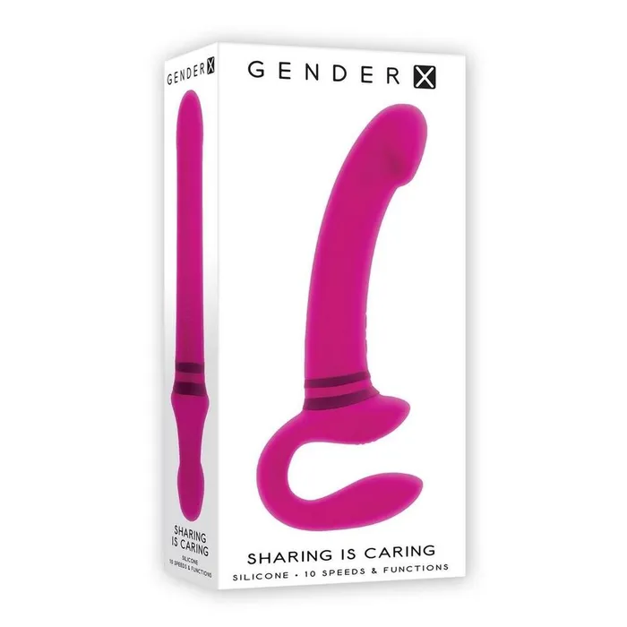 Gender X Sharing Is Caring Rechargeable Silicone Dual Vibrator Evolved Sex Toys Female Sex Toys Gender X Sharing Is Caring Rechargeable Silicone Dual Vibrator Evolved Sex Toys Female Sex Toys