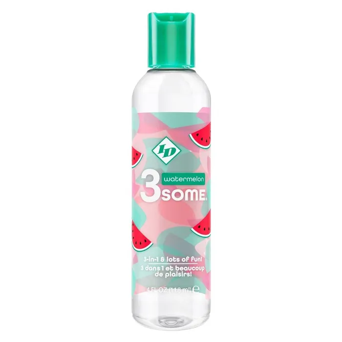 ID Lube ID 3some Watermelon 3 In 1 Lubricant 118ml Lubricants