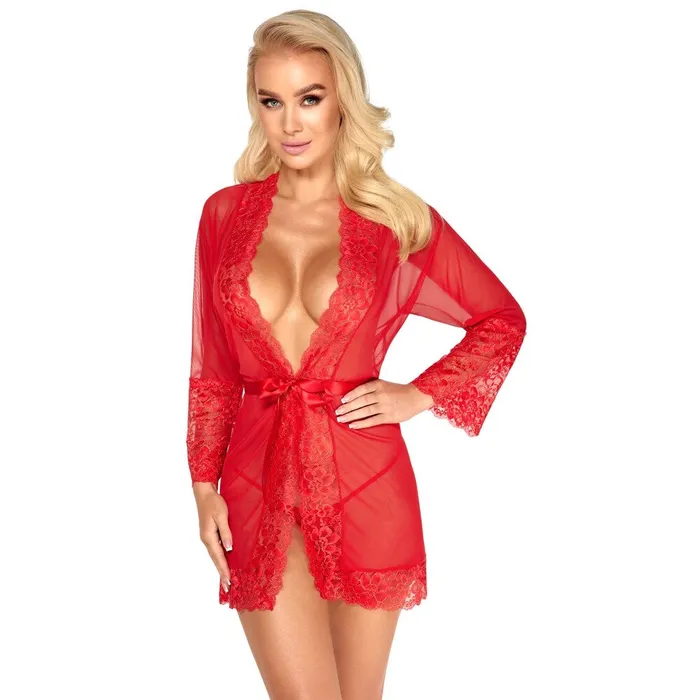 Kissable Kimono Red Size SM Kissable Vibrators