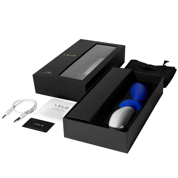Lelo Loki Luxury Prostate Massager Blue Lelo Anal Lelo Loki Luxury Prostate Massager Blue Lelo Anal