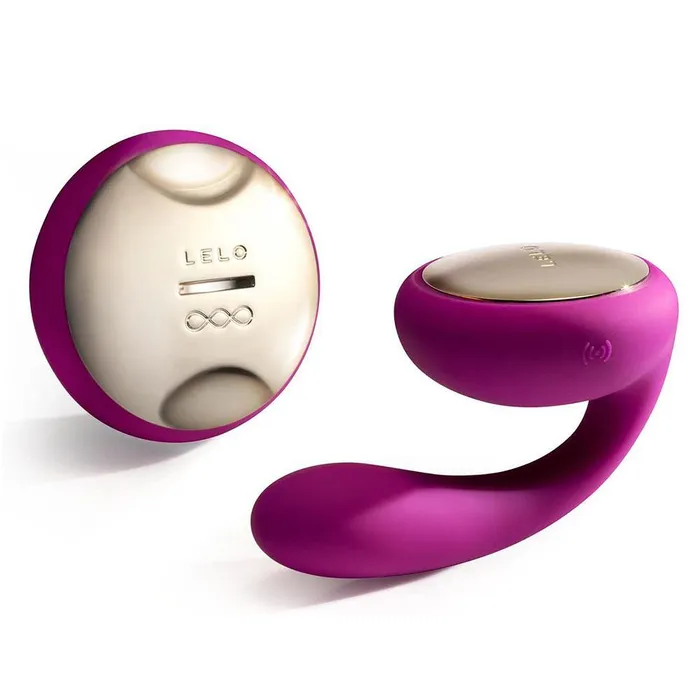 Lelo Vibrators Lelo Ida Deep Rose Couples Massager