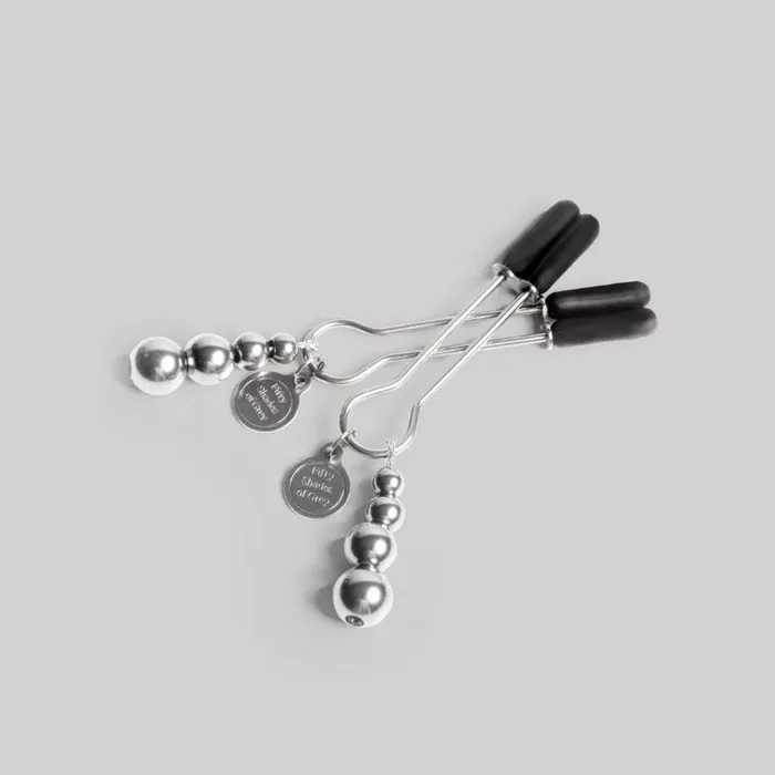 Lifestyle Distributing Vibrators Fifty Shades of Grey The Pinch Adjustable Nipple Clamps