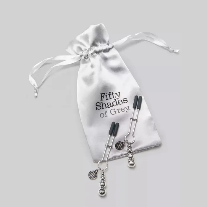 Lifestyle Distributing Vibrators Fifty Shades of Grey The Pinch Adjustable Nipple Clamps