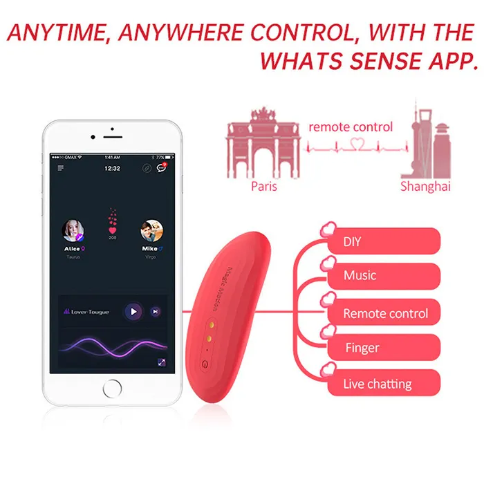 Magic Motion Nyx Smart Panty Vibrator Magic Motion Female Sex Toys Magic Motion Nyx Smart Panty Vibrator Magic Motion Female Sex Toys
