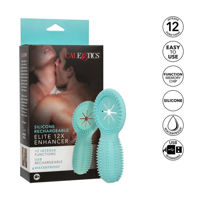Male Sex Toys California Exotic Elite 12X Enhancer Rechargeable Cock Ring Male Sex Toys California Exotic Elite 12X Enhancer Rechargeable Cock Ring
