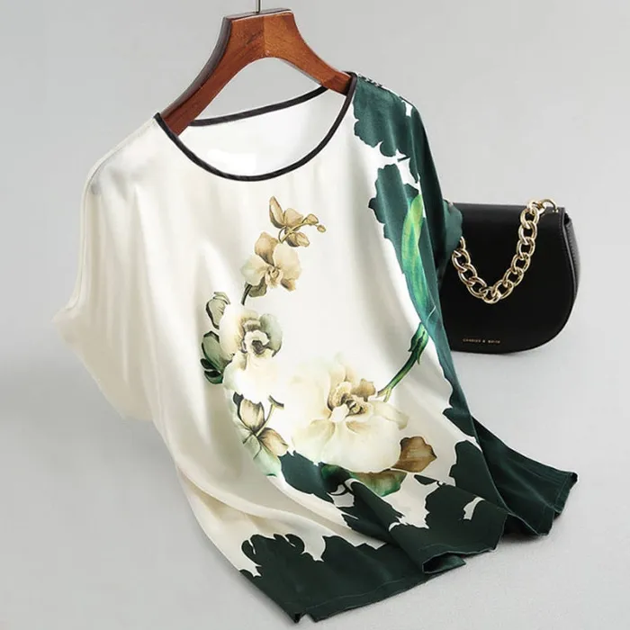 Male Sex Toys DB Global Surplus Fashion Floral Print Blouse Pullover Ladies Silk Satin Blouses Plus Size Batwing Sleeve Vintage Print Casual Short Sleeve Tops Male Sex Toys DB Global Surplus Fashion Floral Print Blouse Pullover Ladies Silk Satin Blouses Plus Size Batwing Sleeve Vintage Print Casual Short Sleeve Tops