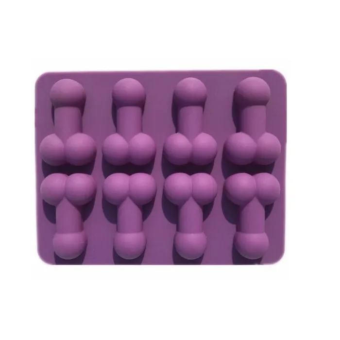 Male Sex Toys OSensual 8 Cavity Small Penis Silicone Mold for cake