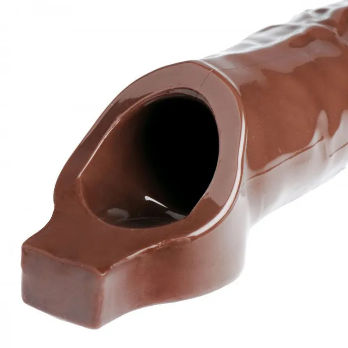Male Sex Toys Really Ample Penis Enhancer Brown So Luxe