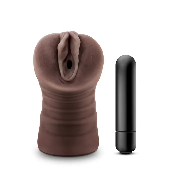 Male Sex Toys So Luxe Hot Chocolate Brianna Vagina Vibrating Masturbator
