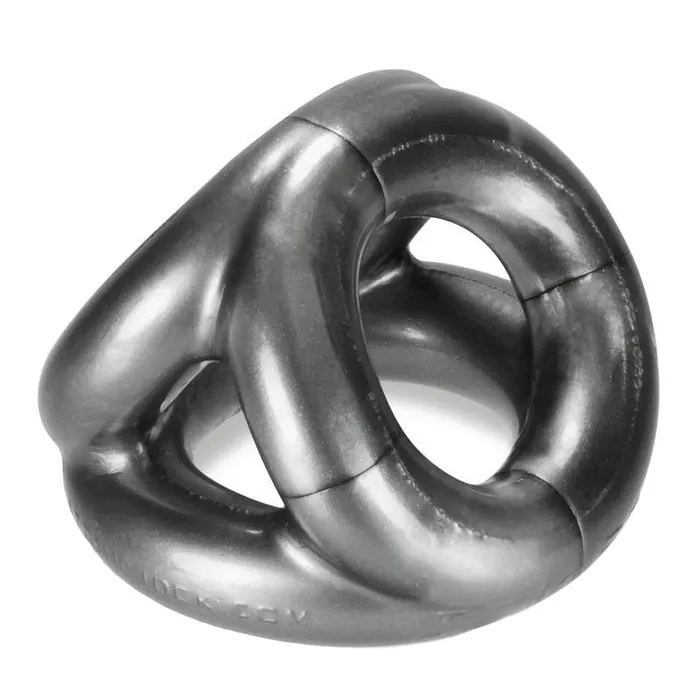 Male Sex Toys So Luxe Oxballs TriSport 3 Ring Cocksling Steel