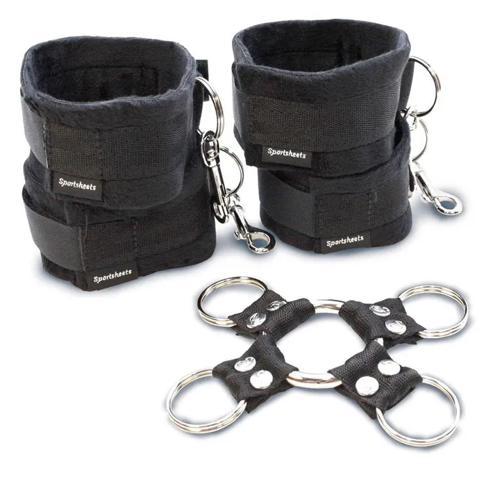 Male Sex Toys Sportsheets SportSheets 5 Piece Hog Tie And Cuff Set