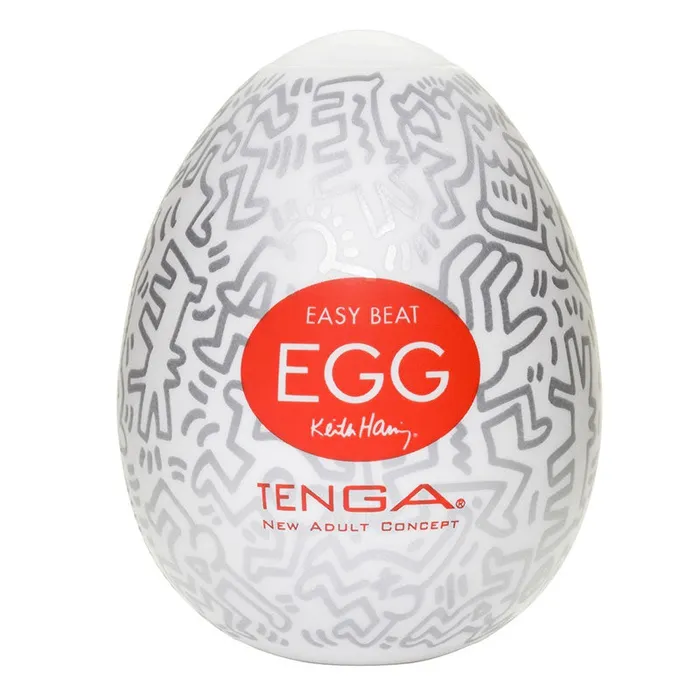 Male Sex Toys Tenga Keith Haring Party Egg Masturbator So Luxe
