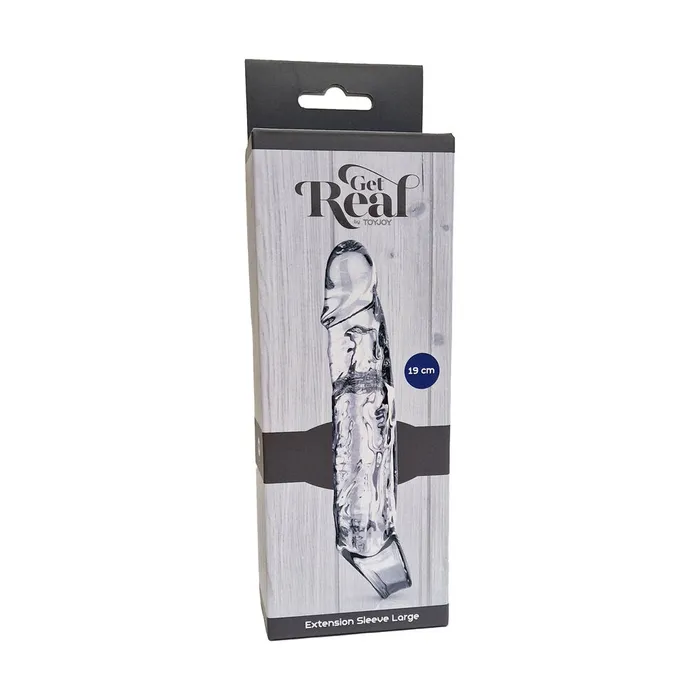 Male Sex Toys Toy Joy Sex Toys ToyJoy Get Real Extension Sleeve Large Male Sex Toys Toy Joy Sex Toys ToyJoy Get Real Extension Sleeve Large