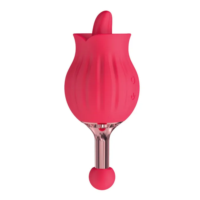Nasswalk Toys Female Sex Toys ClitTastic Rose Bud Dual Massager Rechargeable Nasswalk Toys Female Sex Toys ClitTastic Rose Bud Dual Massager Rechargeable