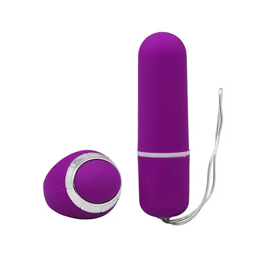Nasswalk Toys Power Ring Remote Control Mini Bullet 25 Inch Purple Anal