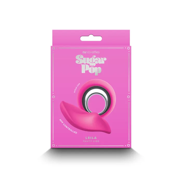 NS Novelties Vibrators Sugar Pop Leila Panty Vibe And Remote NS Novelties Vibrators Sugar Pop Leila Panty Vibe And Remote