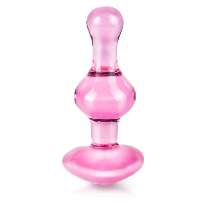 PipeDream Anal Icicles No75 Pink Heart Glass Butt Plug PipeDream Anal Icicles No75 Pink Heart Glass Butt Plug