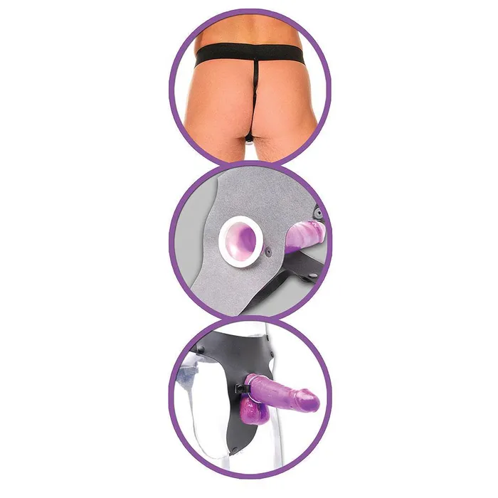 PipeDream Female Sex Toys Fetish Fantasy Hollow Purple Delight Strap On Dildo PipeDream Female Sex Toys Fetish Fantasy Hollow Purple Delight Strap On Dildo