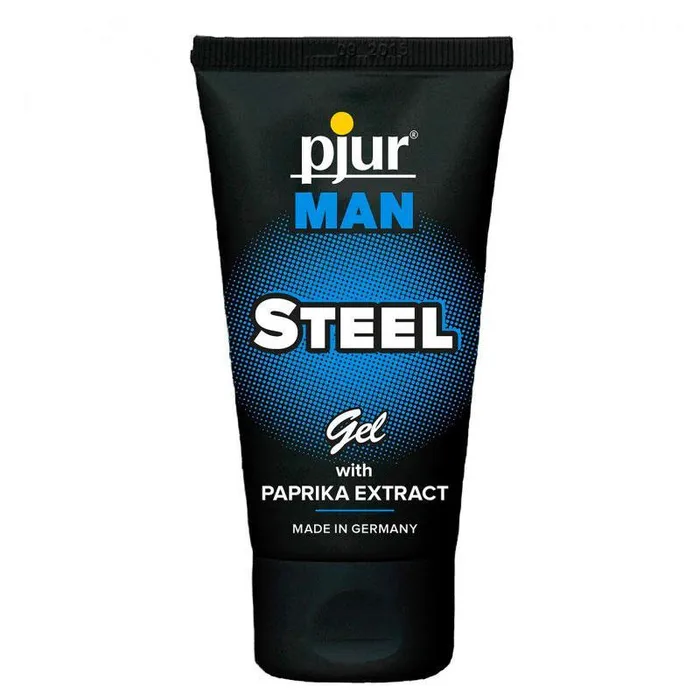 Pjur Man Steel Gel Paprika Lubricant 50ml Pjur Lubricants Sexual Health Wellbeing