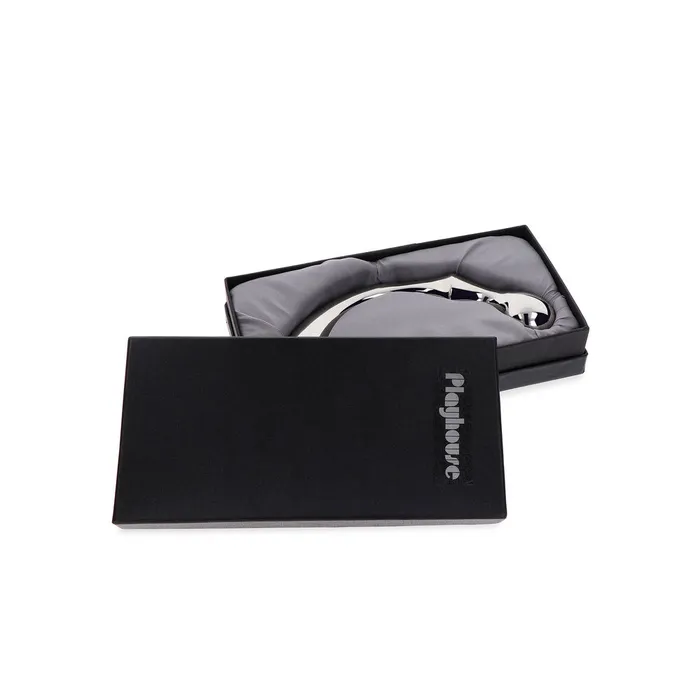 Playhouse Female Sex Toys Playhouse Ribbed Pleasure Steel Wand Playhouse Female Sex Toys Playhouse Ribbed Pleasure Steel Wand