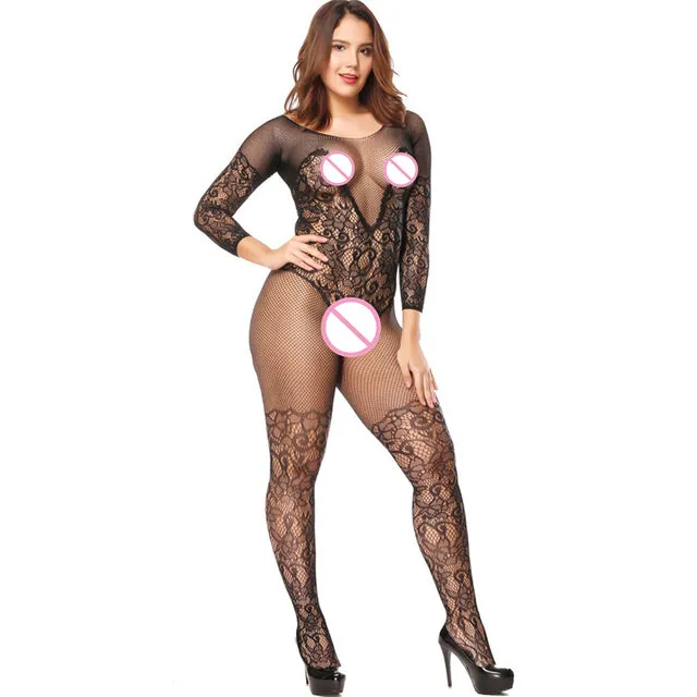 Plus Size XXXL Lingerie Sheer Sexy Bodystockings Hot Erotic Sexy Costumes Erotic Underwear Intimates Women Teddies Sleepwear DB Global Surplus Plus Size Plus Size XXXL Lingerie Sheer Sexy Bodystockings Hot Erotic Sexy Costumes Erotic Underwear Intimates Women Teddies Sleepwear DB Global Surplus Plus Size