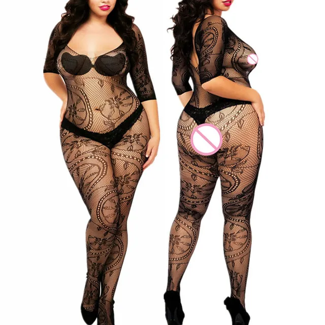 Plus Size XXXL Lingerie Sheer Sexy Bodystockings Hot Erotic Sexy Costumes Erotic Underwear Intimates Women Teddies Sleepwear DB Global Surplus Plus Size Plus Size XXXL Lingerie Sheer Sexy Bodystockings Hot Erotic Sexy Costumes Erotic Underwear Intimates Women Teddies Sleepwear DB Global Surplus Plus Size