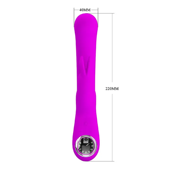 Pretty Love Vibrators Pretty Love Lamar LED Rechargeable Rabbit Pretty Love Vibrators Pretty Love Lamar LED Rechargeable Rabbit