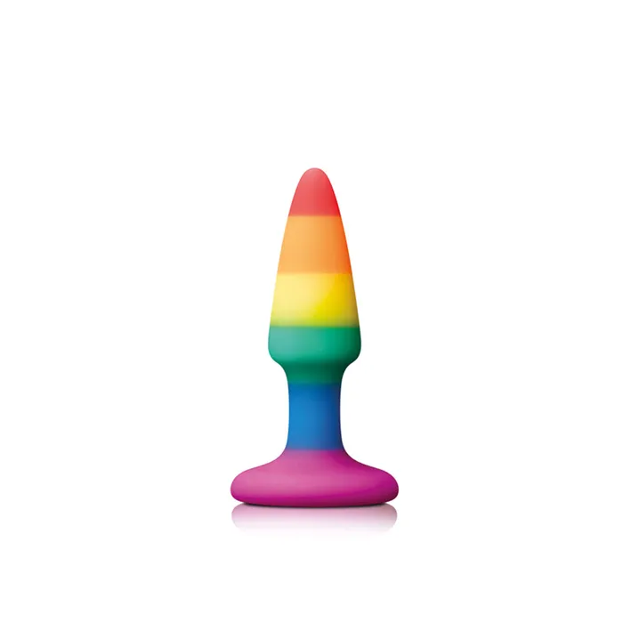 Pride Pleasure Plug Rainbow Mini So Luxe Anal