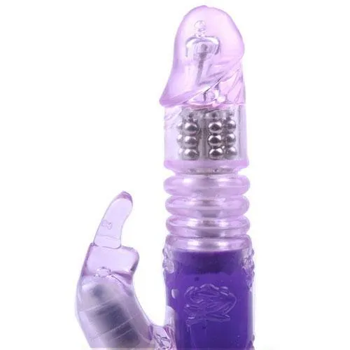 Rabbit Vibrator With Thrusting Motion Purple Various Toy Brands Vibrators Rabbit Vibrator With Thrusting Motion Purple Various Toy Brands Vibrators