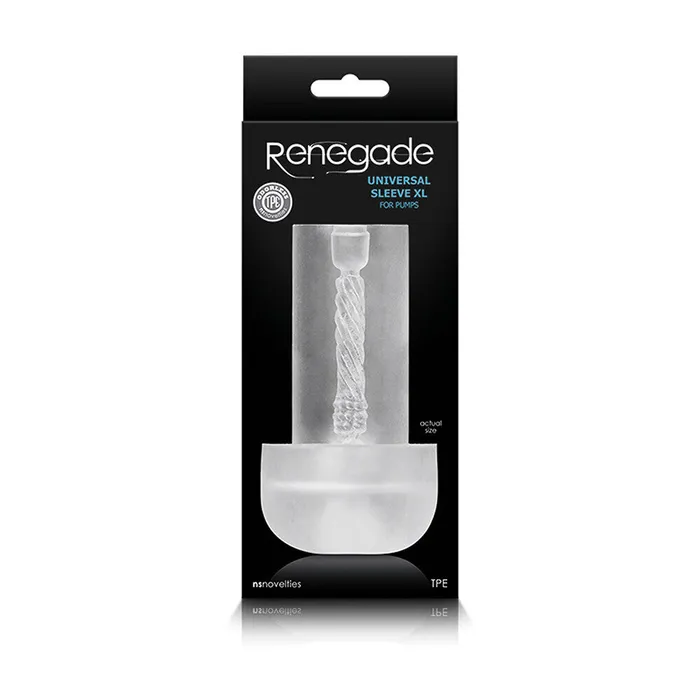Renegade Universal Sleeve XL NS Novelties Male Sex Toys Renegade Universal Sleeve XL NS Novelties Male Sex Toys