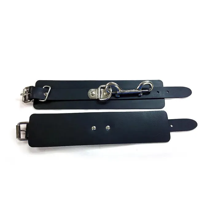 Restraints Rouge Garments Rouge Garments Black Rubber Wrist Cuffs Restraints Rouge Garments Rouge Garments Black Rubber Wrist Cuffs