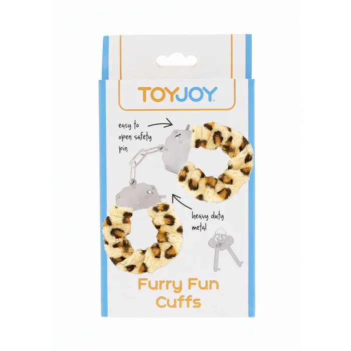 Restraints ToyJoy Furry Fun Wrist Cuffs Leopard Toy Joy Sex Toys Restraints ToyJoy Furry Fun Wrist Cuffs Leopard Toy Joy Sex Toys