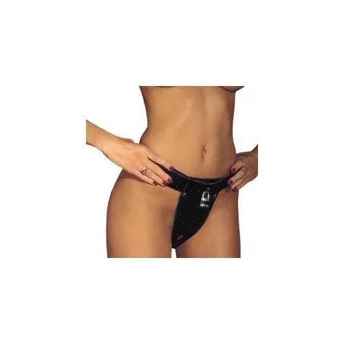 Rimba Male Sex Toys Leather Chastity Brief Size ML