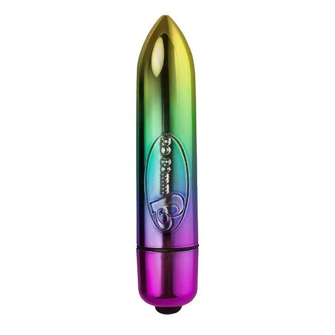 Rocks Off Ltd Female Sex Toys RO80mm Rainbow Bullet Vibrator