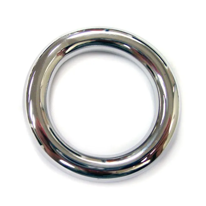Rouge Stainless Steel Round Cock Ring 40mm So Luxe Male Sex Toys