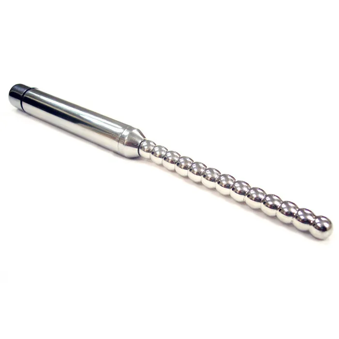 Rouge Stainless Steel Vibrating Ribbed Urethral Probe Rouge Garments Male Sex Toys Rouge Stainless Steel Vibrating Ribbed Urethral Probe Rouge Garments Male Sex Toys
