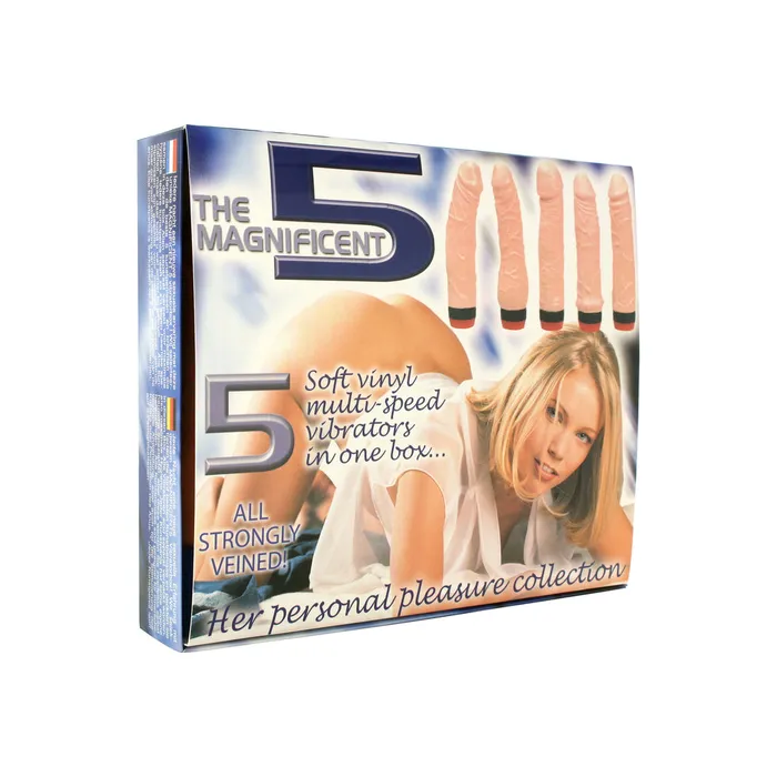 Seven Creations Vibrators The Magnificent 5 Multi Speed Vibrator Set Seven Creations Vibrators The Magnificent 5 Multi Speed Vibrator Set