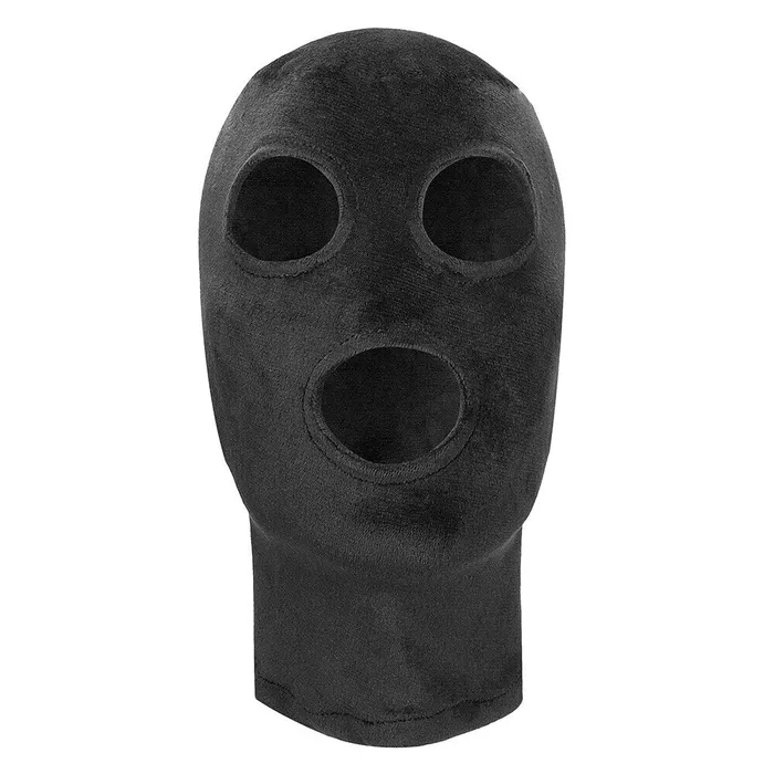 Shots Toys Couples Ouch Velvet Mask With Eye And Mouth Opening