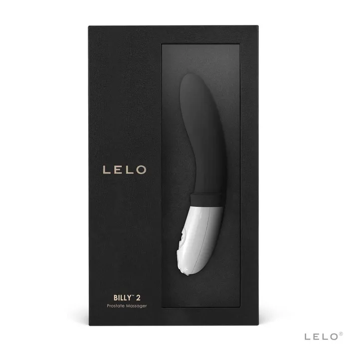 So Luxe Anal Lelo Billy 2 Deep Black Luxury Rechargeable Prostate Massager