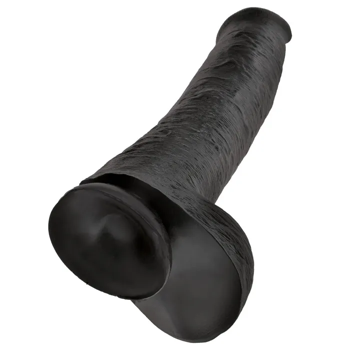 So Luxe Dildos King Cock 15 Inch Cock with Balls Black