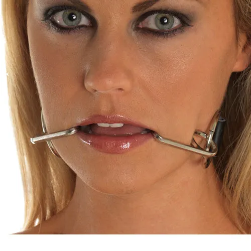 So Luxe Male Sex Toys Gag With Smile Hooks