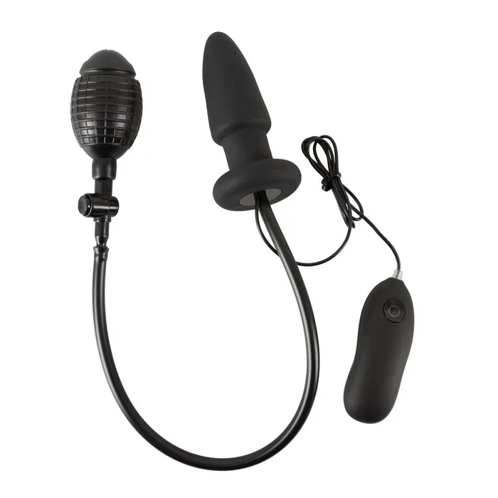 So Luxe Male Sex Toys Inflatable And Vibrating Silicone Butt Plug