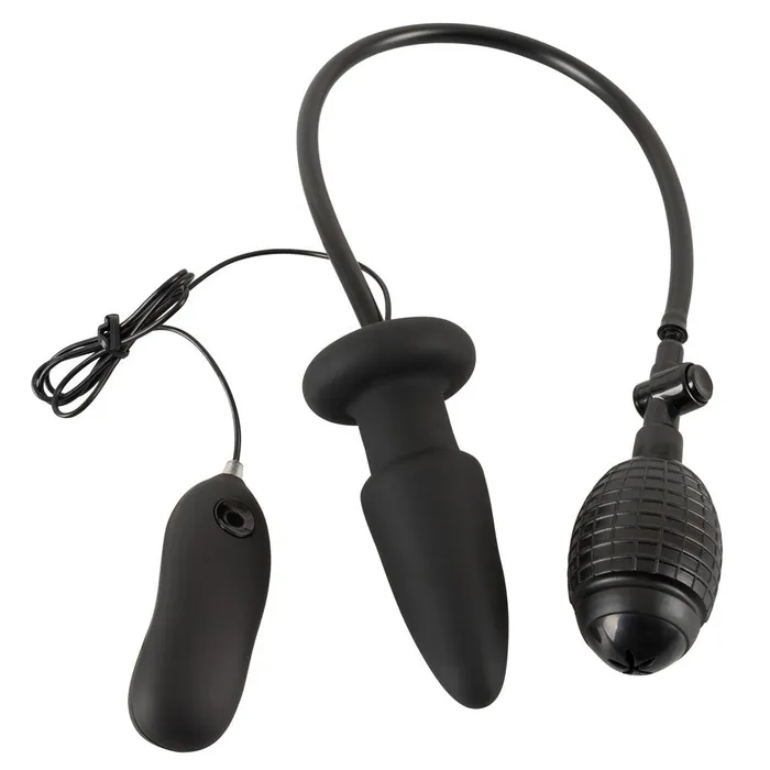 So Luxe Male Sex Toys Inflatable And Vibrating Silicone Butt Plug