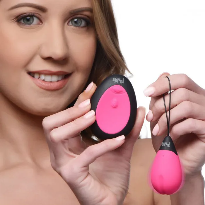 So Luxe Vibrators 10X Silicone Vibrating Egg Pink
