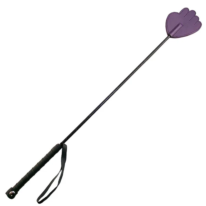 So Luxe Vibrators Rouge Garments Hand Riding Crop Purple