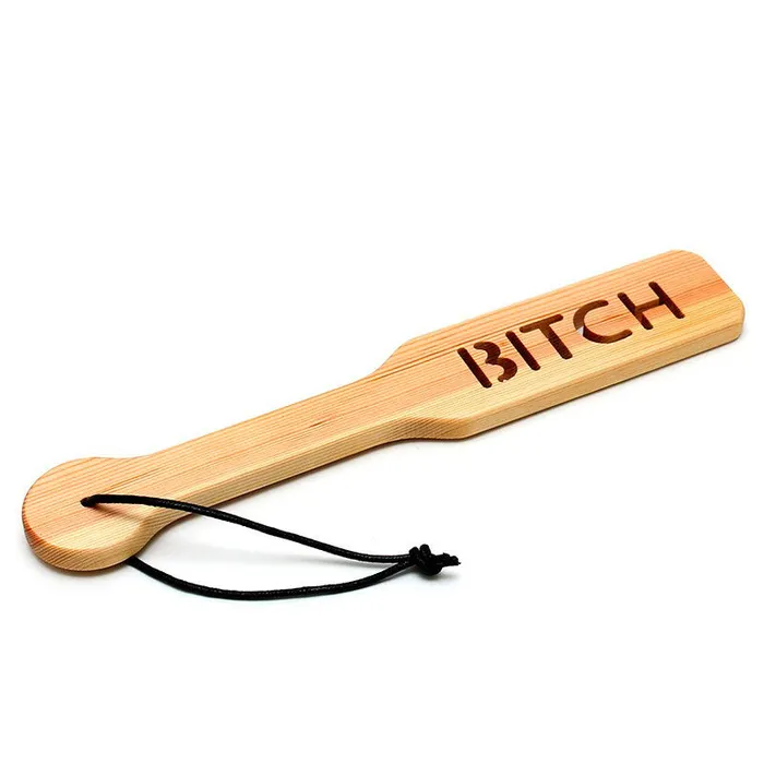 So Luxe Wooden Bitch Paddle Vibrators
