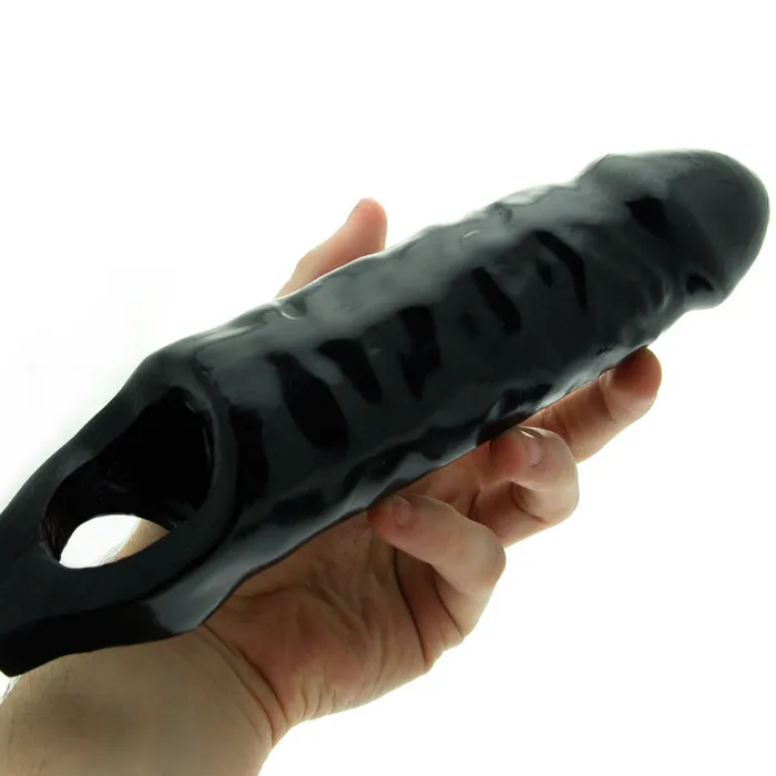 So Luxe XL Black Mamba Penis Sleeve Male Sex Toys