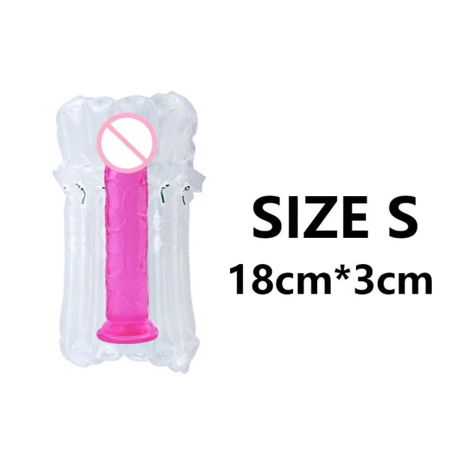Soft Jelly Dildo Suction Cup My Tiny Hole Dildos Soft Jelly Dildo Suction Cup My Tiny Hole Dildos